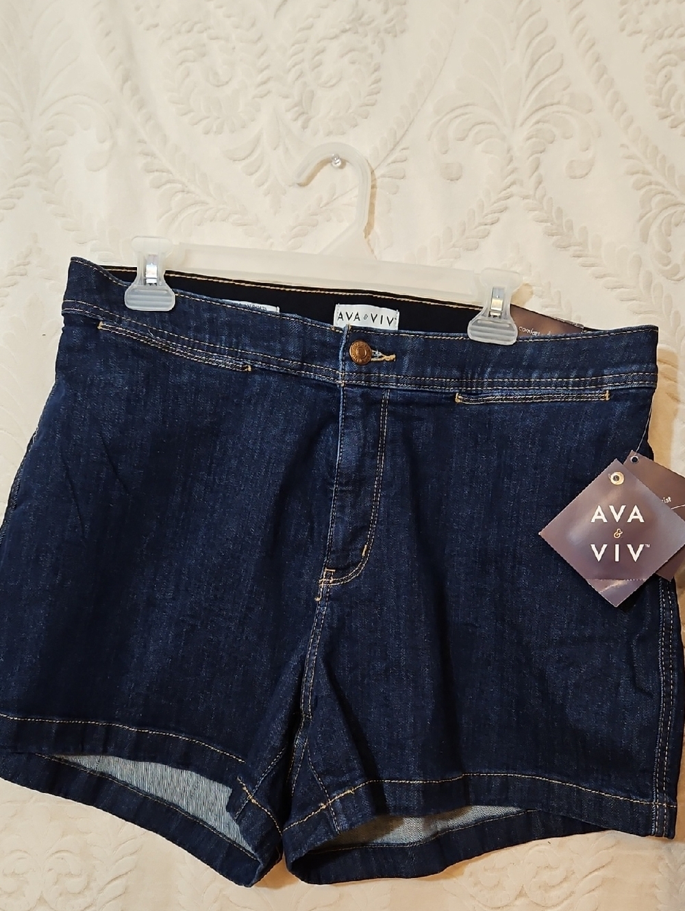 Ava & Viv Dark Indigo Denim Shorts